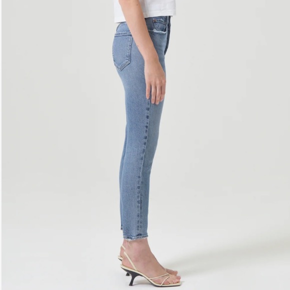 Agolde Nico High Rise Slim Fit Jeans - Picture 2 of 10